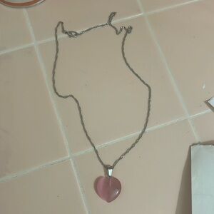 Pink Heart necklace